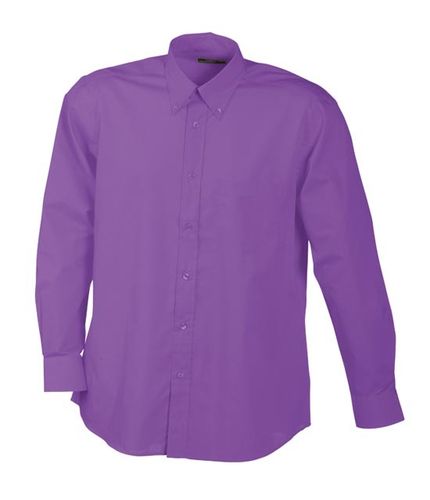 H06 Herrenhemd L violett